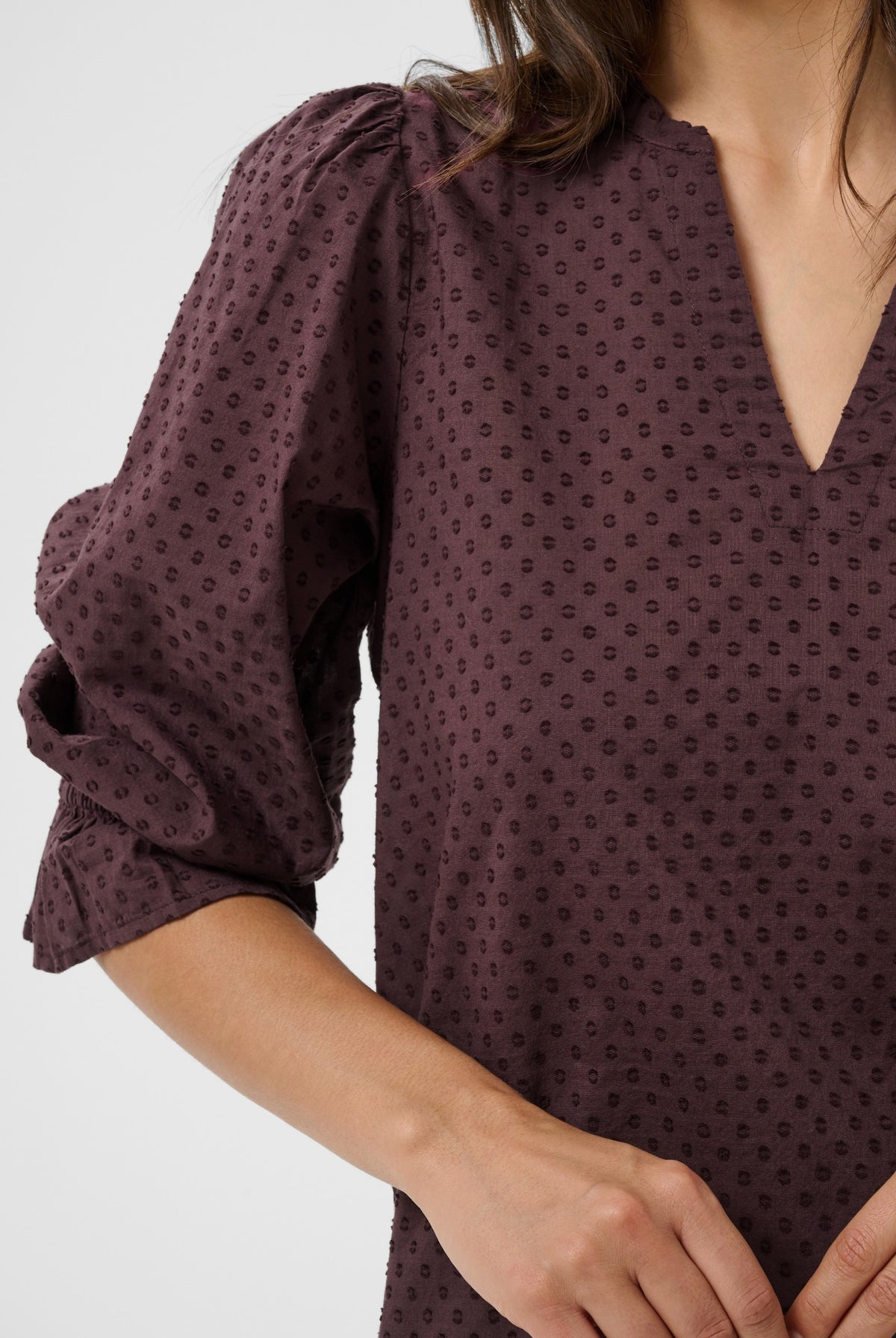 KAjordis Blouse Fudge - 191619 - 10512209