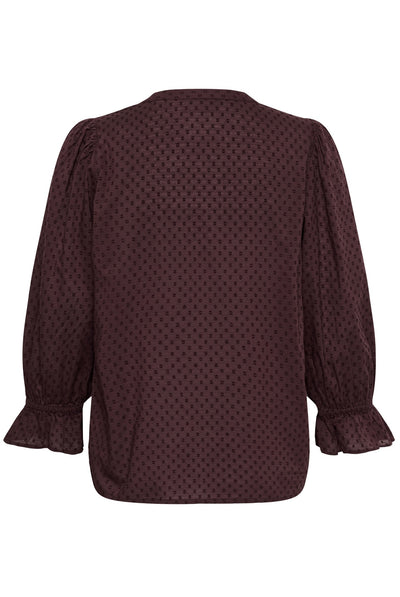 KAjordis Blouse Fudge - 191619 - 10512209 Thumbnail