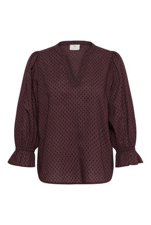 KAjordis Blouse Fudge - 191619 - 10512209