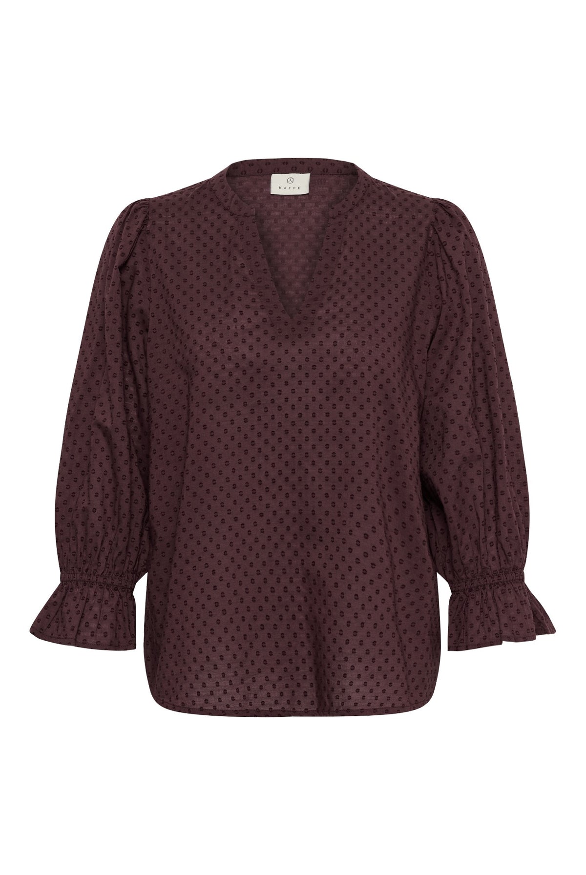 KAjordis Blouse Fudge - 191619 - 10512209