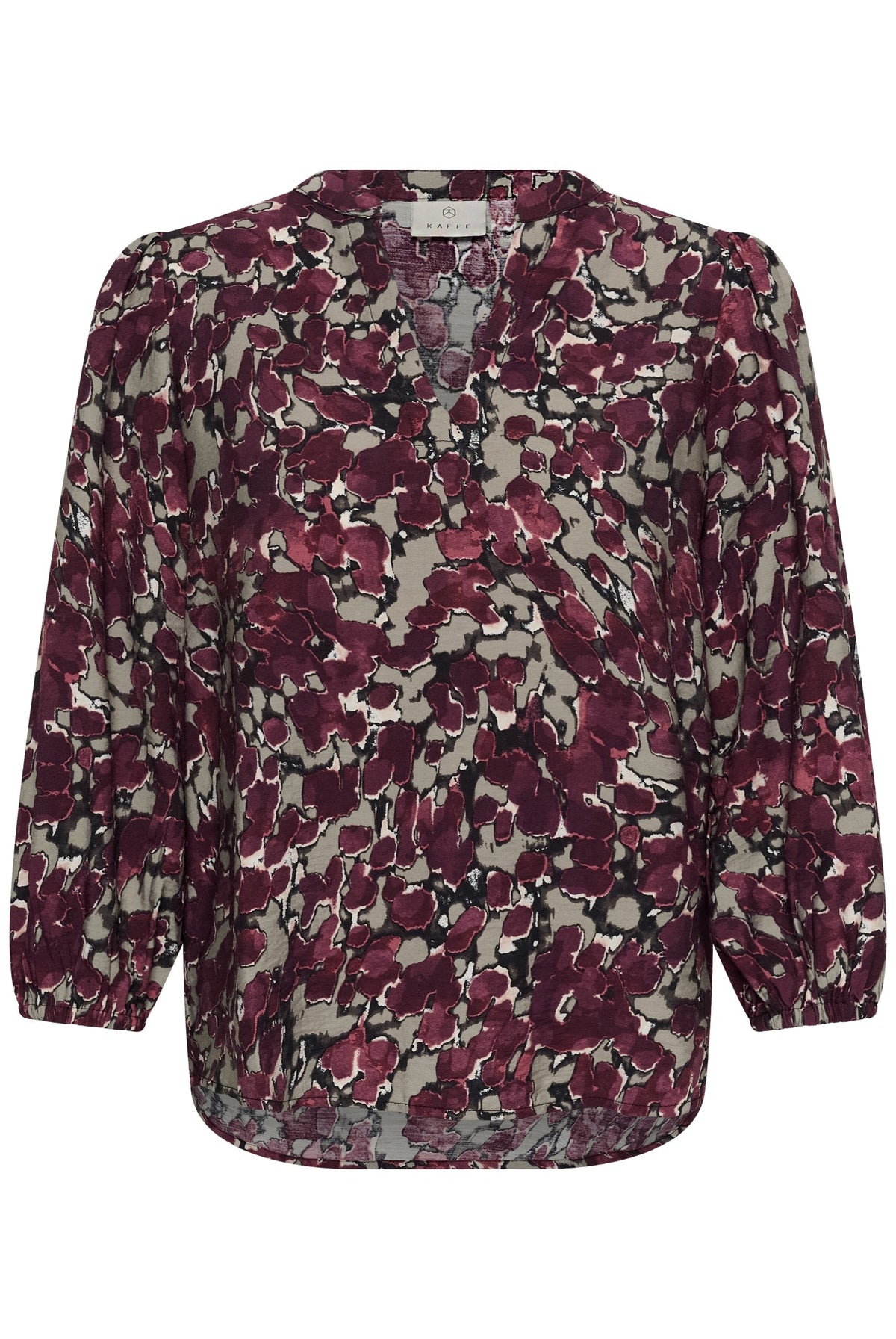 KAsirena Blouse Fudge Abstract Animal - 109785 - 10512211