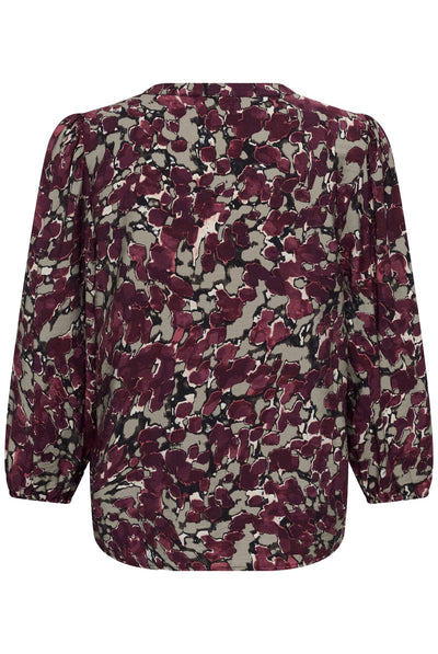 KAsirena Blouse Fudge Abstract Animal - 109785 - 10512211 Thumbnail