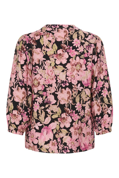 KAsirena Blouse Pink Flower Print - 109806 - 10512211 Thumbnail