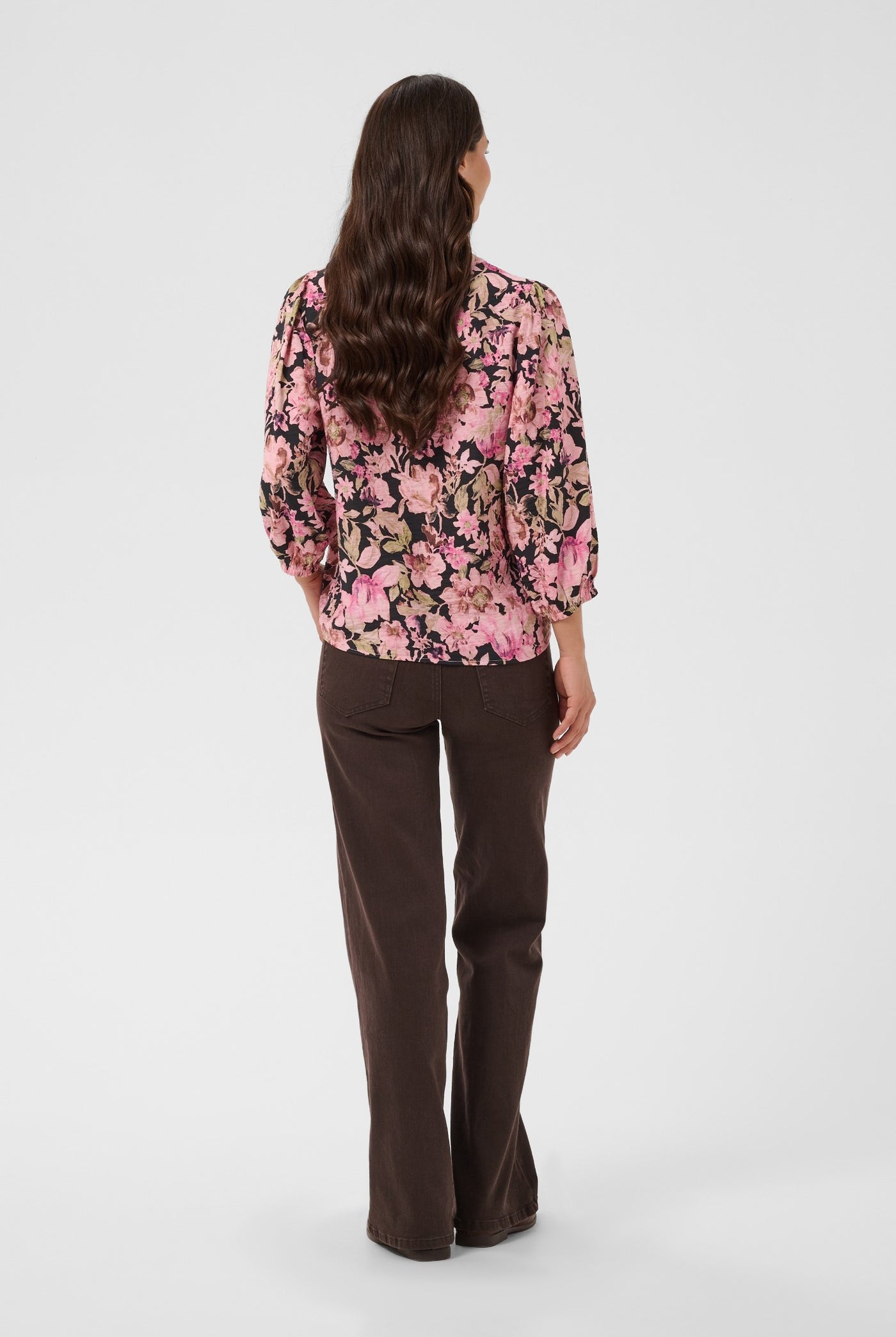 KAsirena Blouse Pink Flower Print - 109806 - 10512211