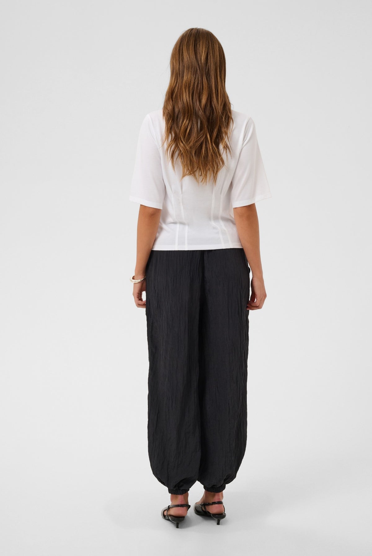 KAlise Pleat T-Shirt Optical White - 110601 - 10512212