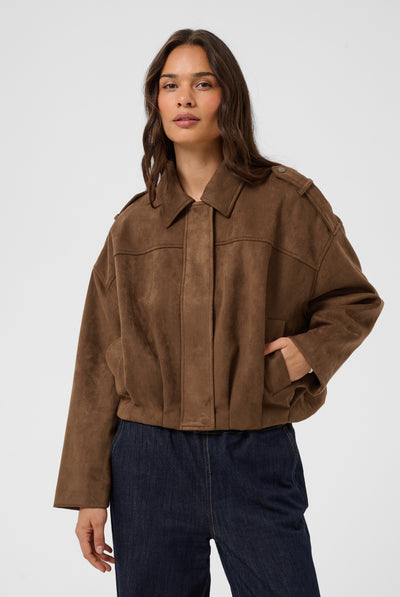 KAgalilea suedette Jacket Carafe - 191116 - 10512213 Thumbnail