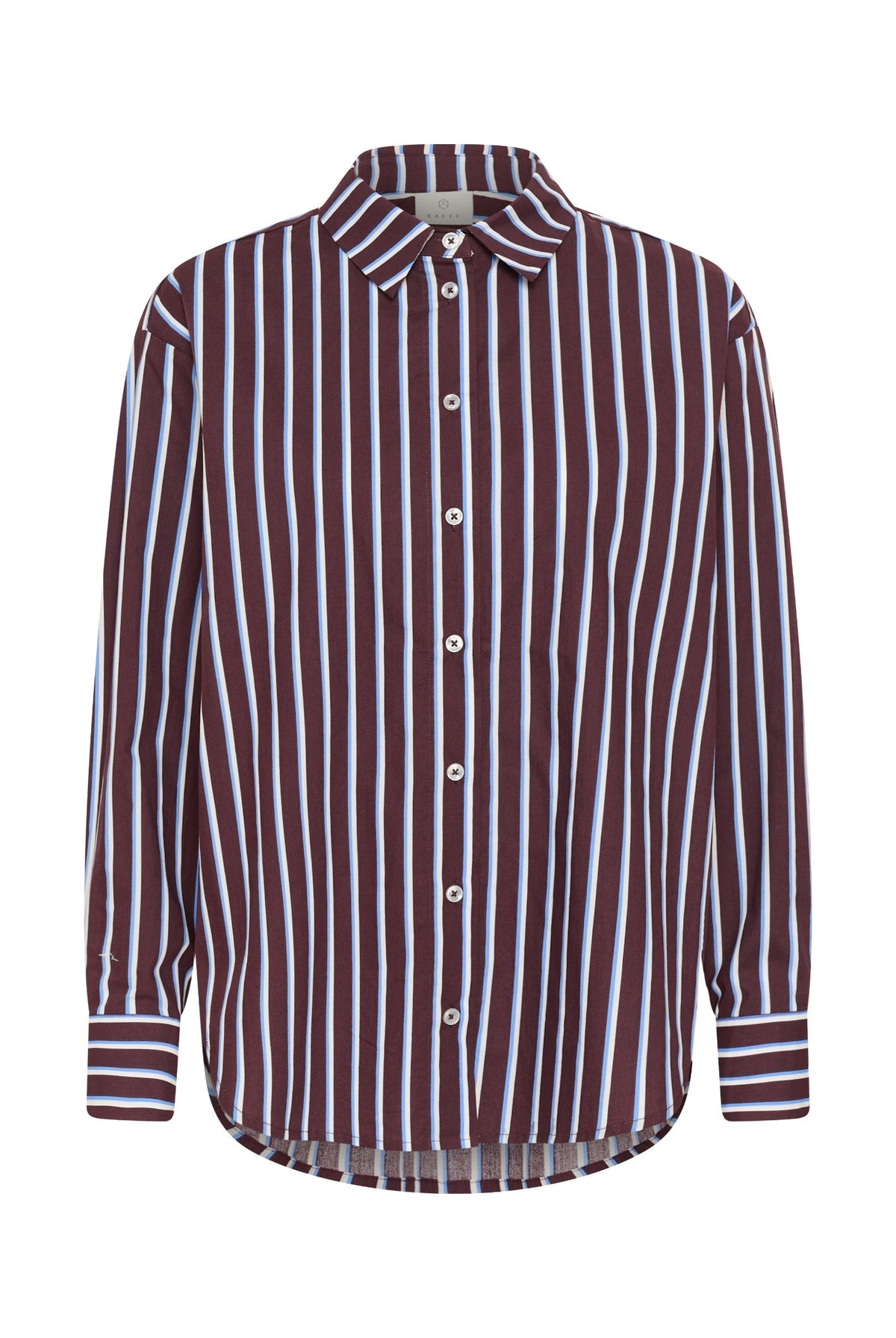 KAgavina Shirt Fudge/Chalk/Provance - 109921 - 10512227