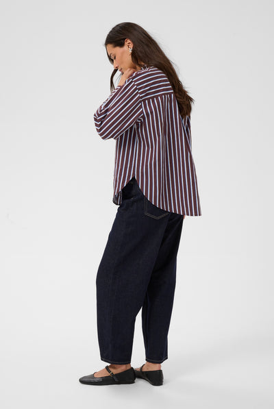 KAgavina Shirt Fudge/Chalk/Provance - 109921 - 10512227 Thumbnail