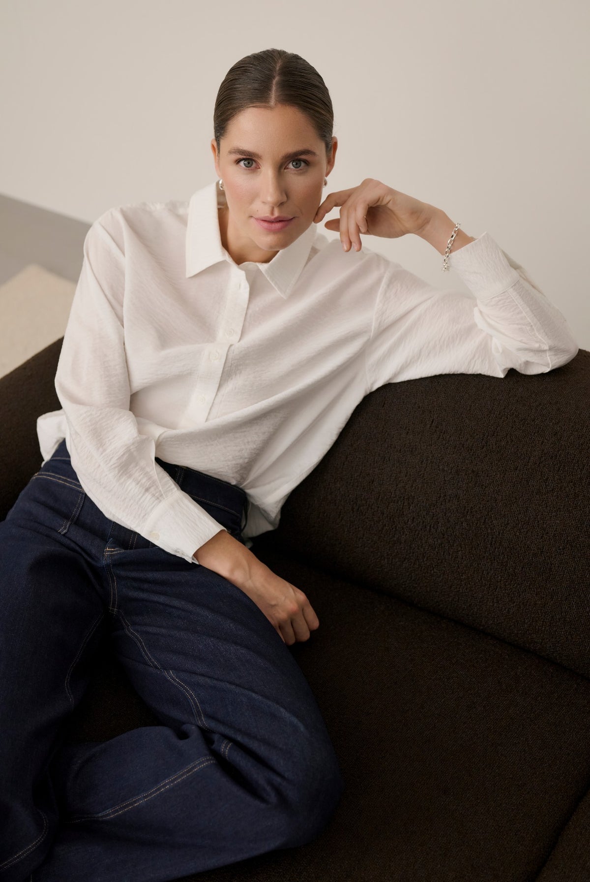 KAgilda Shirt Chalk - 110602 - 10512233