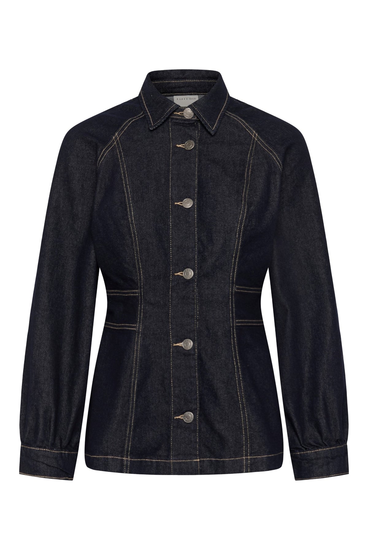 KAghita Denim Shirt Dark blue unwashed denim - 109 - 10512244