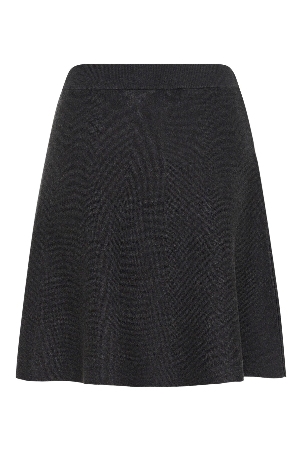 KAloana Knit Skirt Dark Grey Melange - 100125 - 10512258