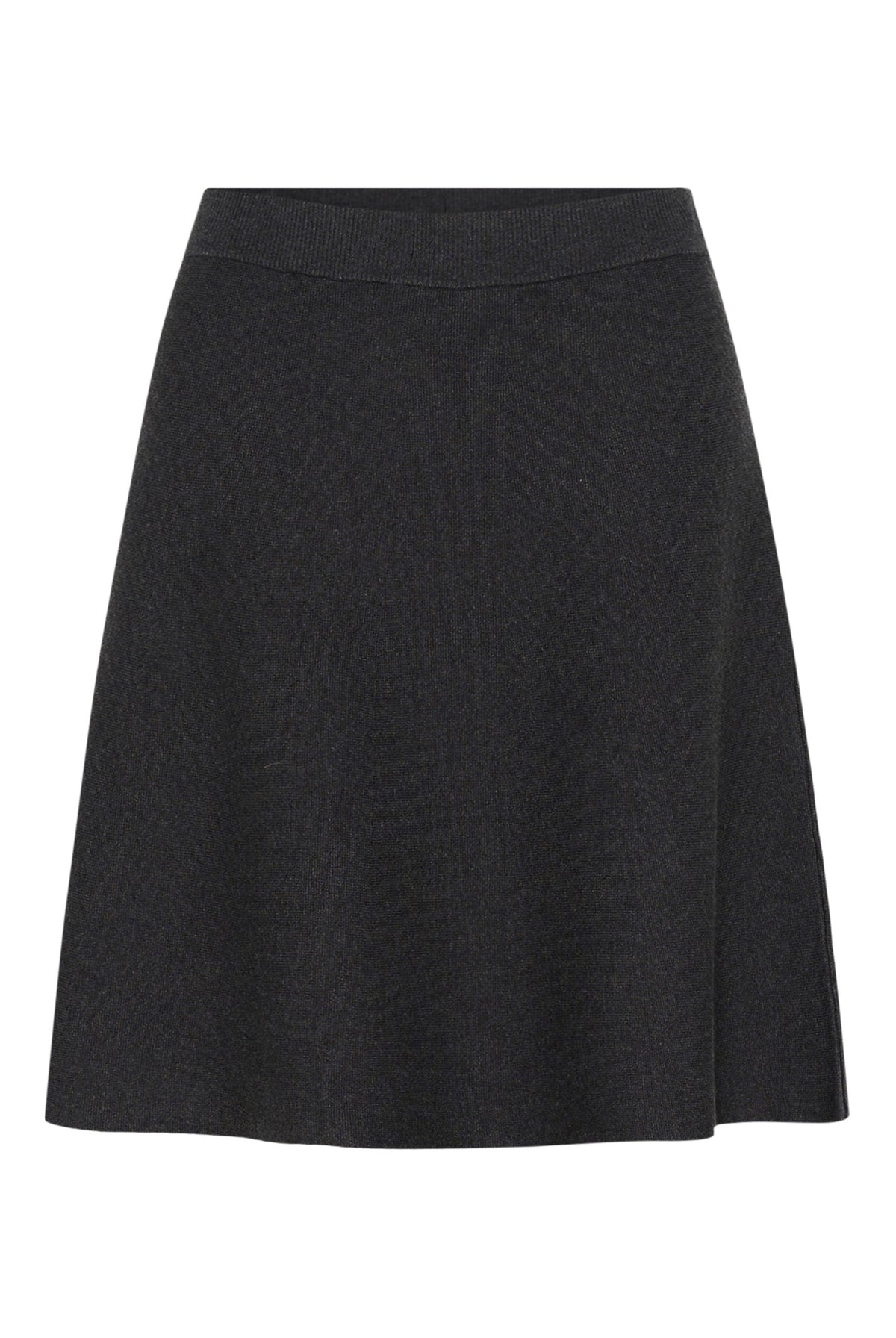 KAloana Knit Skirt Dark Grey Melange - 100125 - 10512258