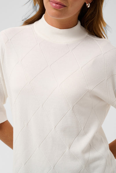 KAlizza Argyle Pullover Chalk - 110602 - 10512260 Thumbnail