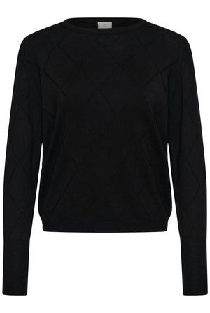 KAlizza Argyle Pullover LS Black Deep - 100121 - 10512268