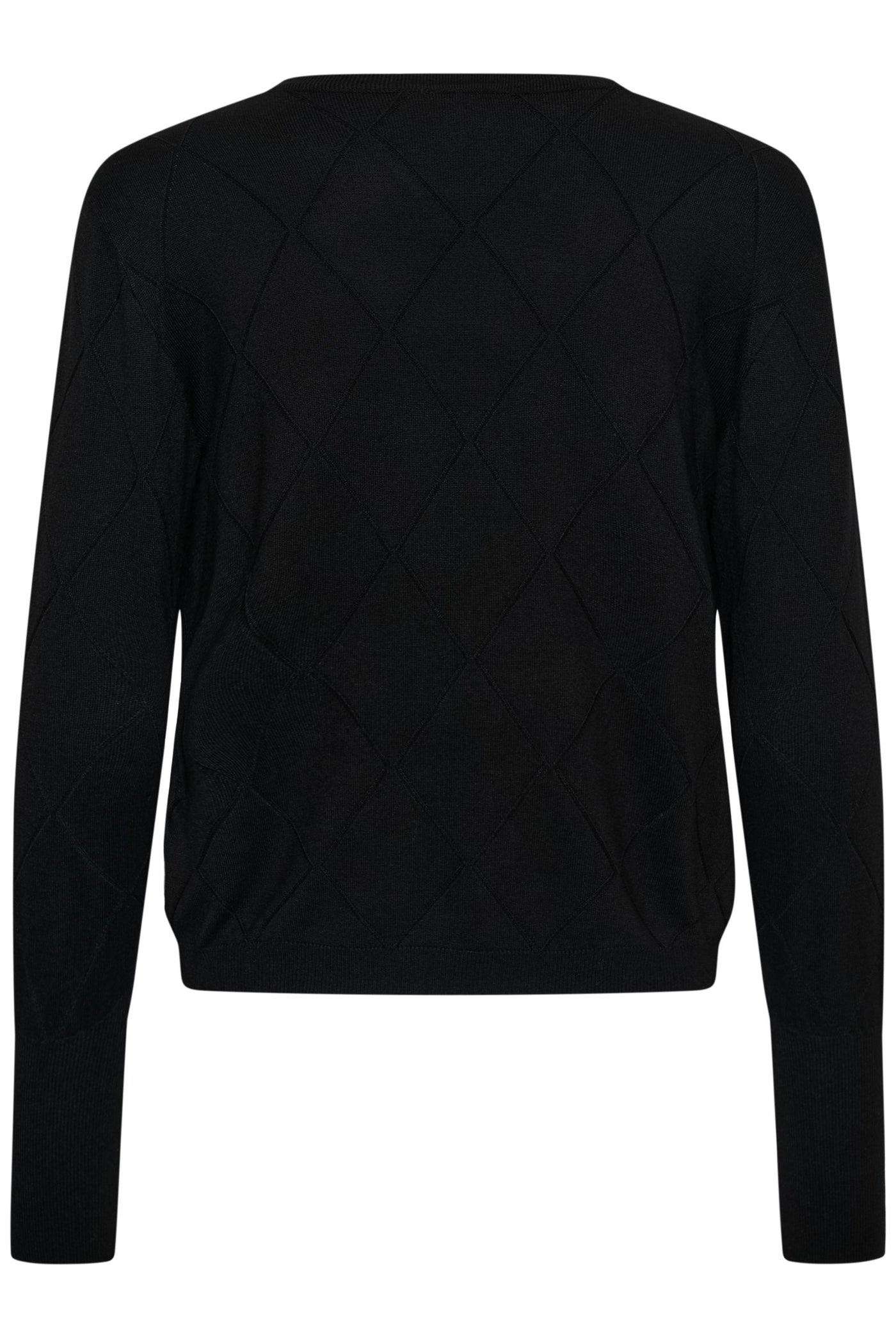KAlizza Argyle Pullover LS Black Deep - 100121 - 10512268