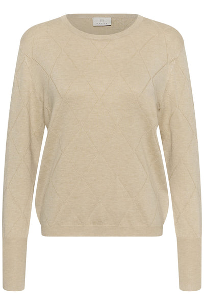 KAlizza Argyle Pullover LS Feather Gray Melange - 1513051 - 10512268 Thumbnail