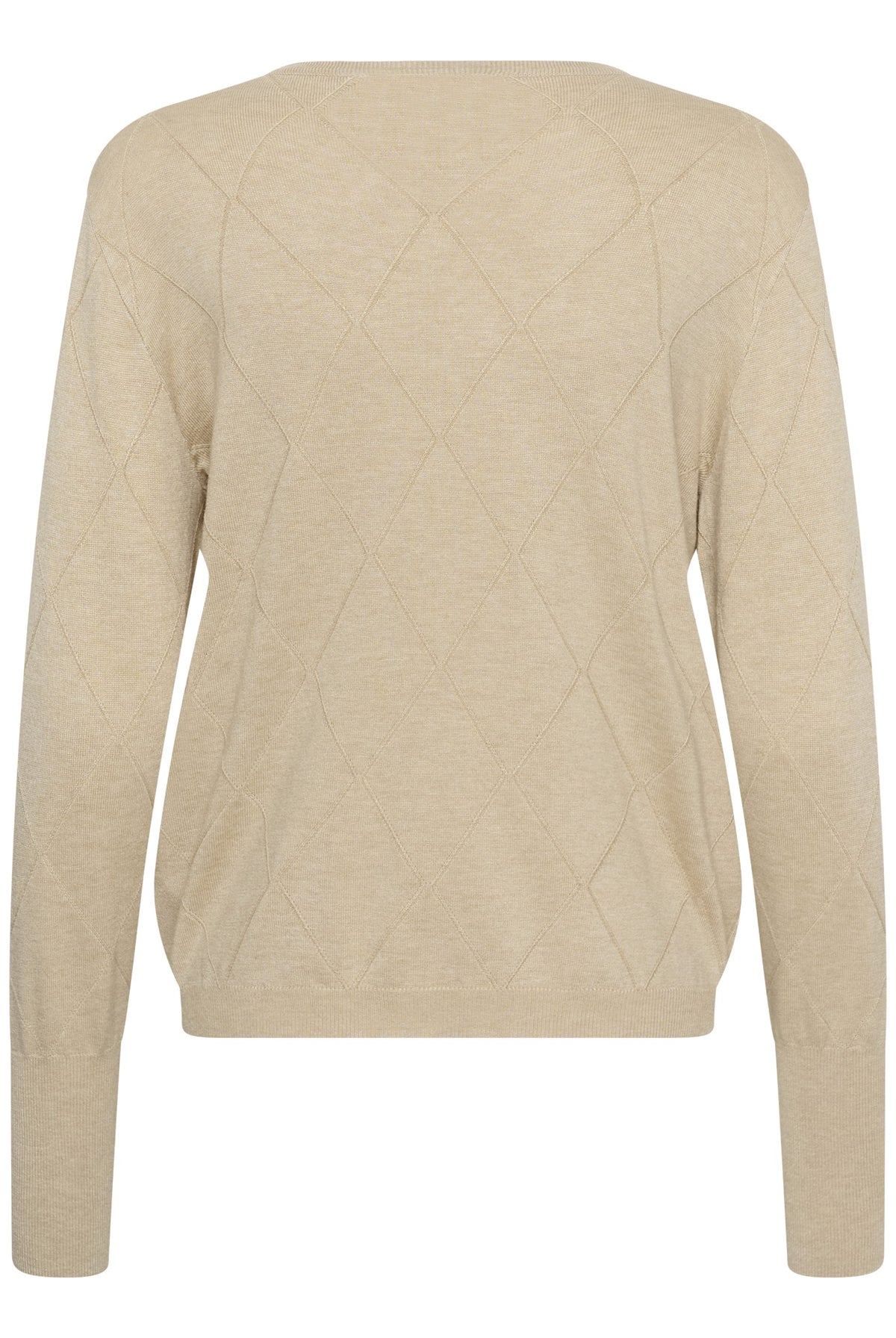 KAlizza Argyle Pullover LS Feather Gray Melange - 1513051 - 10512268