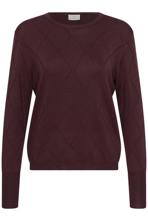 KAlizza Argyle Pullover LS Fudge - 191619 - 10512268
