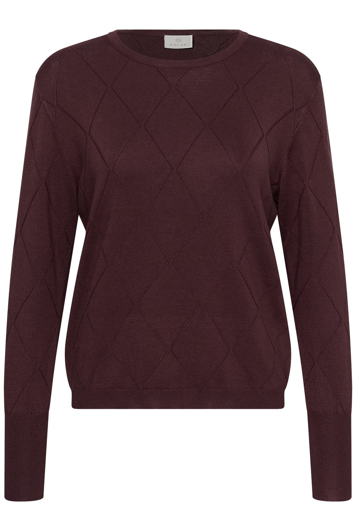 KAlizza Argyle Pullover LS Fudge - 191619 - 10512268