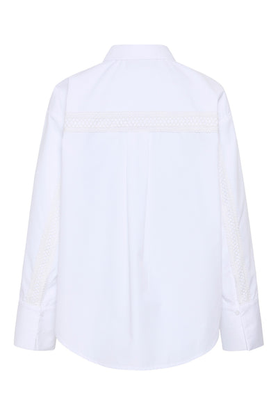 KAkiki Lace Shirt Optical White - 110601 - 10512274 Thumbnail