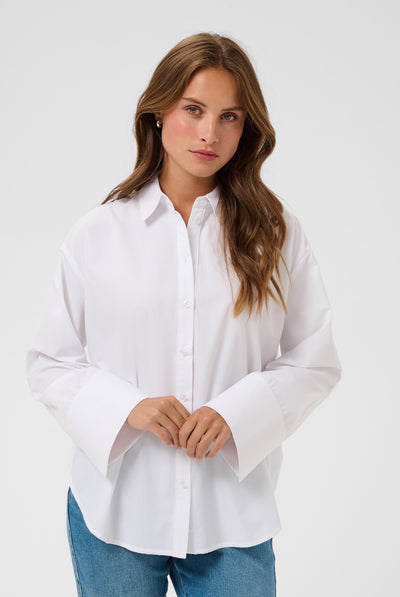 KAkiki Lace Shirt Optical White - 110601 - 10512274 Thumbnail