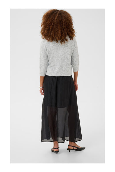 KAselly Pullover Grey Melange - 100123 - 10512296 Thumbnail