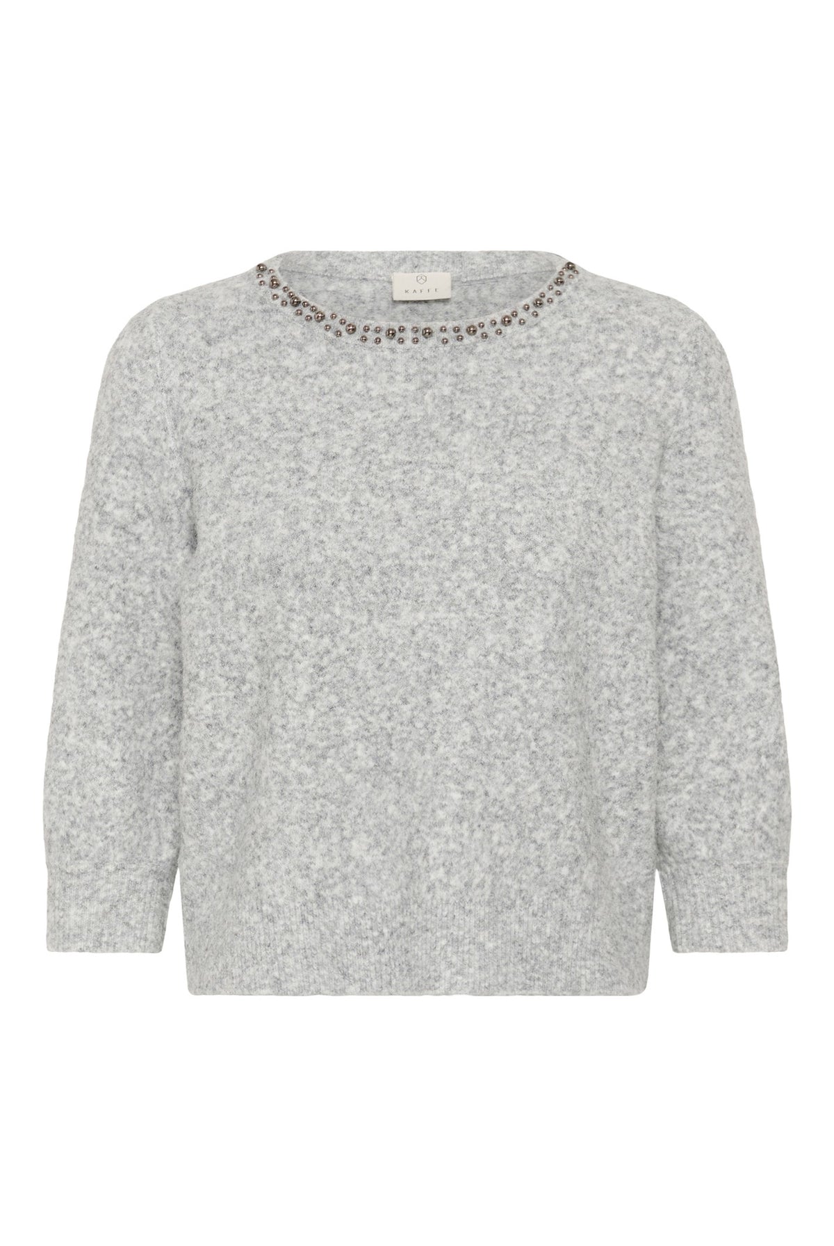 KAselly Pullover Grey Melange - 100123 - 10512296