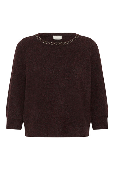 KAselly Pullover Fudge Melange - 1916191 - 10512296 Thumbnail