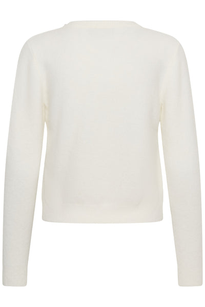 KAselly Cardigan Chalk - 110602 - 10512297 Thumbnail