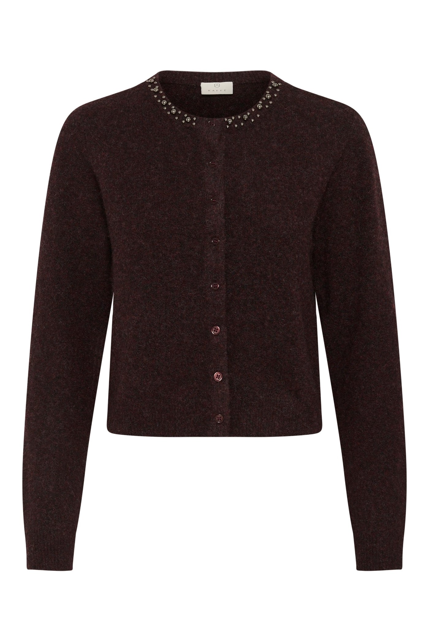 KAselly Cardigan Fudge Melange - 1916191 - 10512297