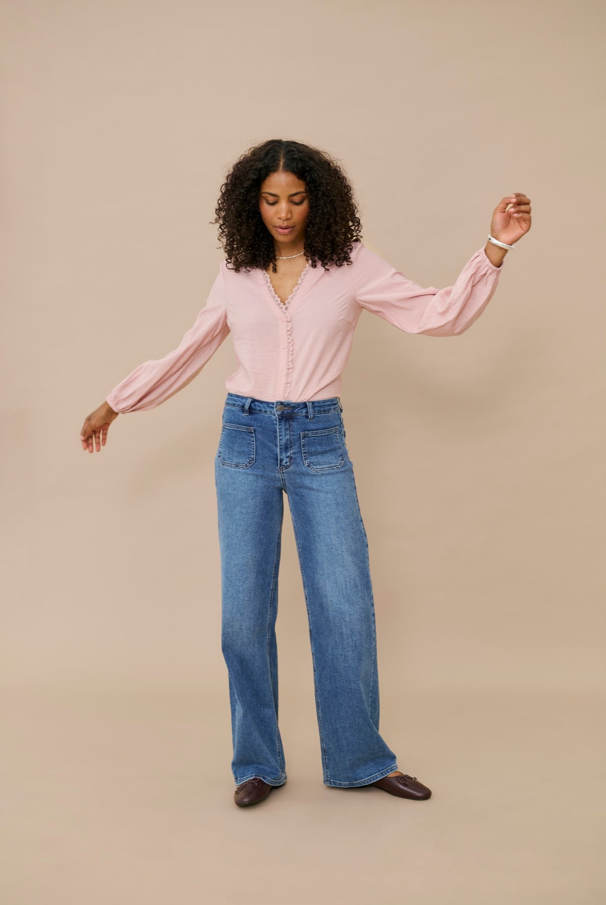 KAsollie blouse Pale Mauve - 151607 - 10512368