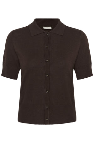 KAlizza Polo Cardigan Coffee Bean - 190915 - 10512466