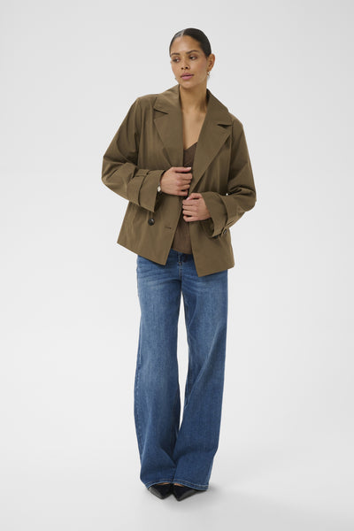 KAjacklyn Short Trench Coat Beech CC - 1000150 - 10512482 Thumbnail