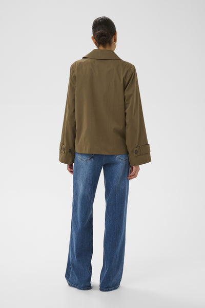 KAjacklyn Short Trench Coat Beech CC - 1000150 - 10512482 Thumbnail