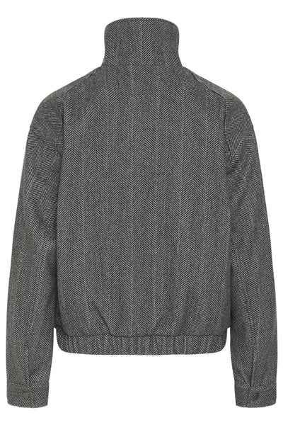 KAlaury Jacket Grey Herringbone - 1000058 - 10512483 Thumbnail