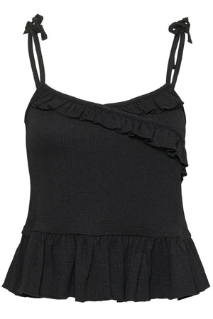 KAkristina Strap Top Black Deep - 100121 - 10512564