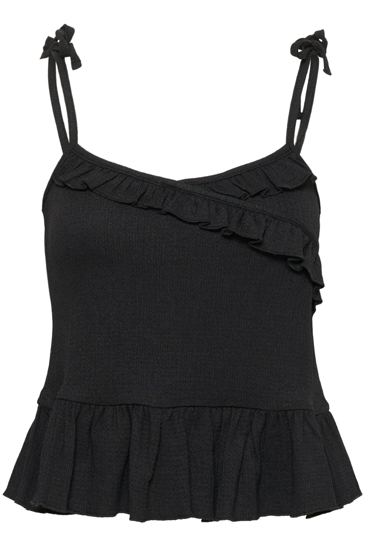 KAkristina Strap Top Black Deep - 100121 - 10512564