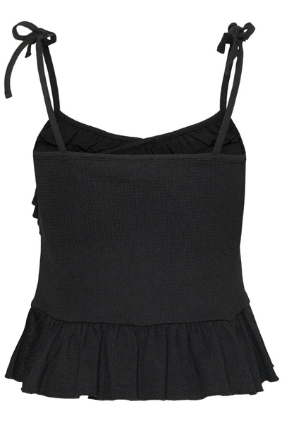 KAkristina Strap Top Black Deep - 100121 - 10512564 Thumbnail