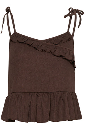 KAkristina Strap Top Coffee Bean - 190915 - 10512564
