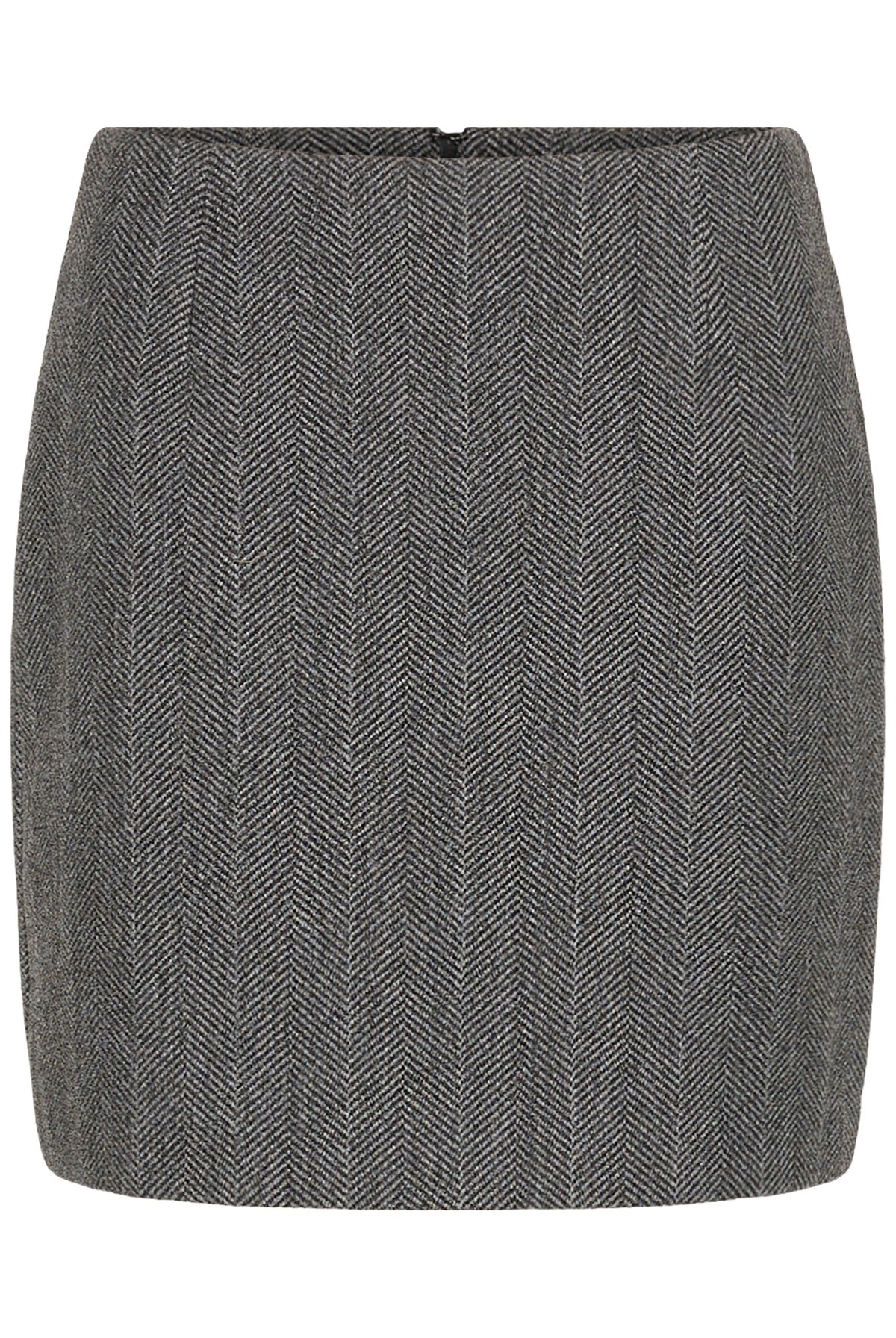 KAlaury Pencil Skirt Grey Herringbone - 1000058 - 10512568