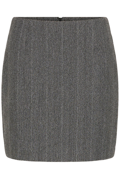 KAlaury Pencil Skirt Grey Herringbone - 1000058 - 10512568 Thumbnail