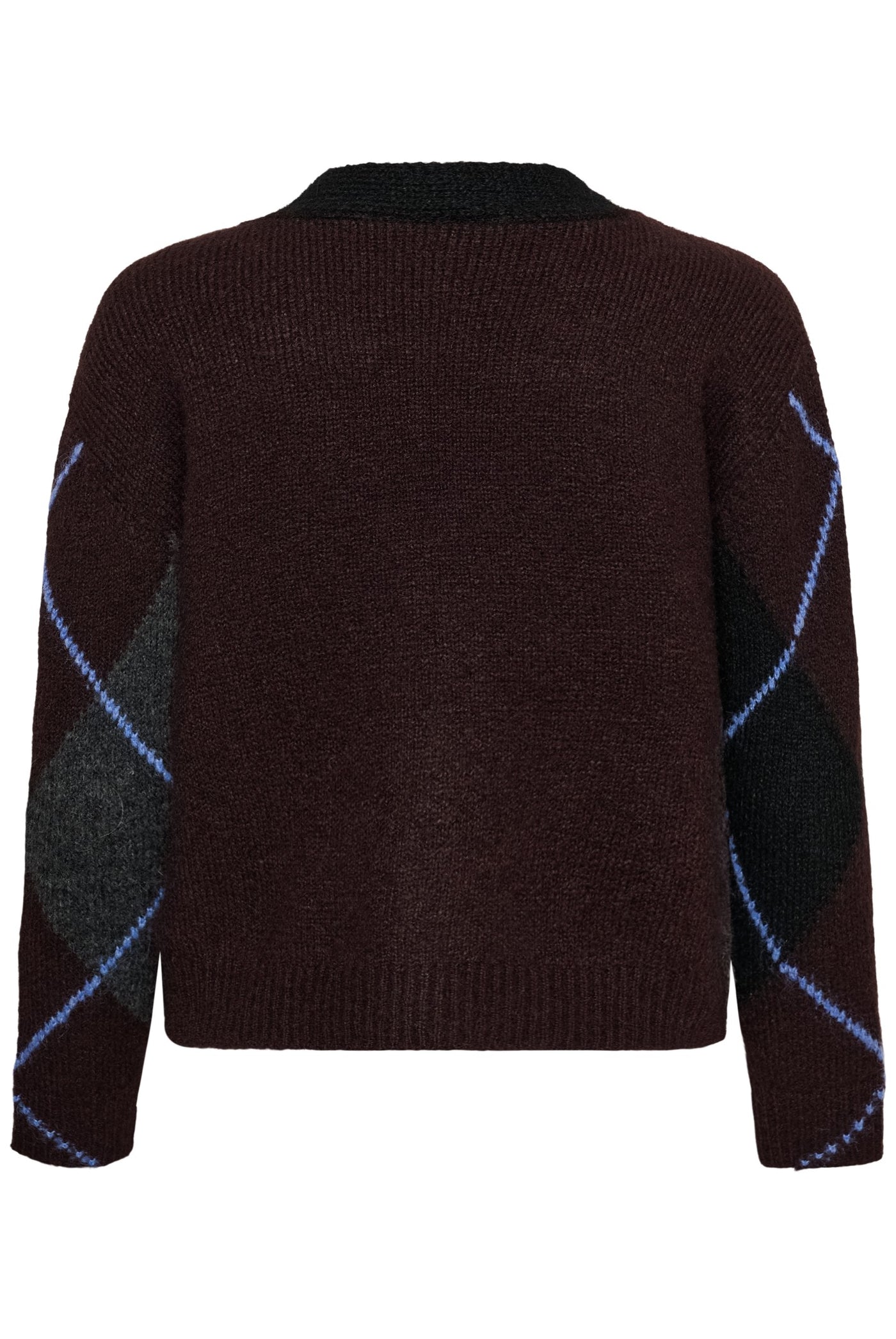 KAgrith Cardigan Dark grey melange / Fudge - 10 - 10512617