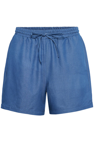 KAannaline Shorts Medium Blue Chambray - 105707 - 10512645 Thumbnail