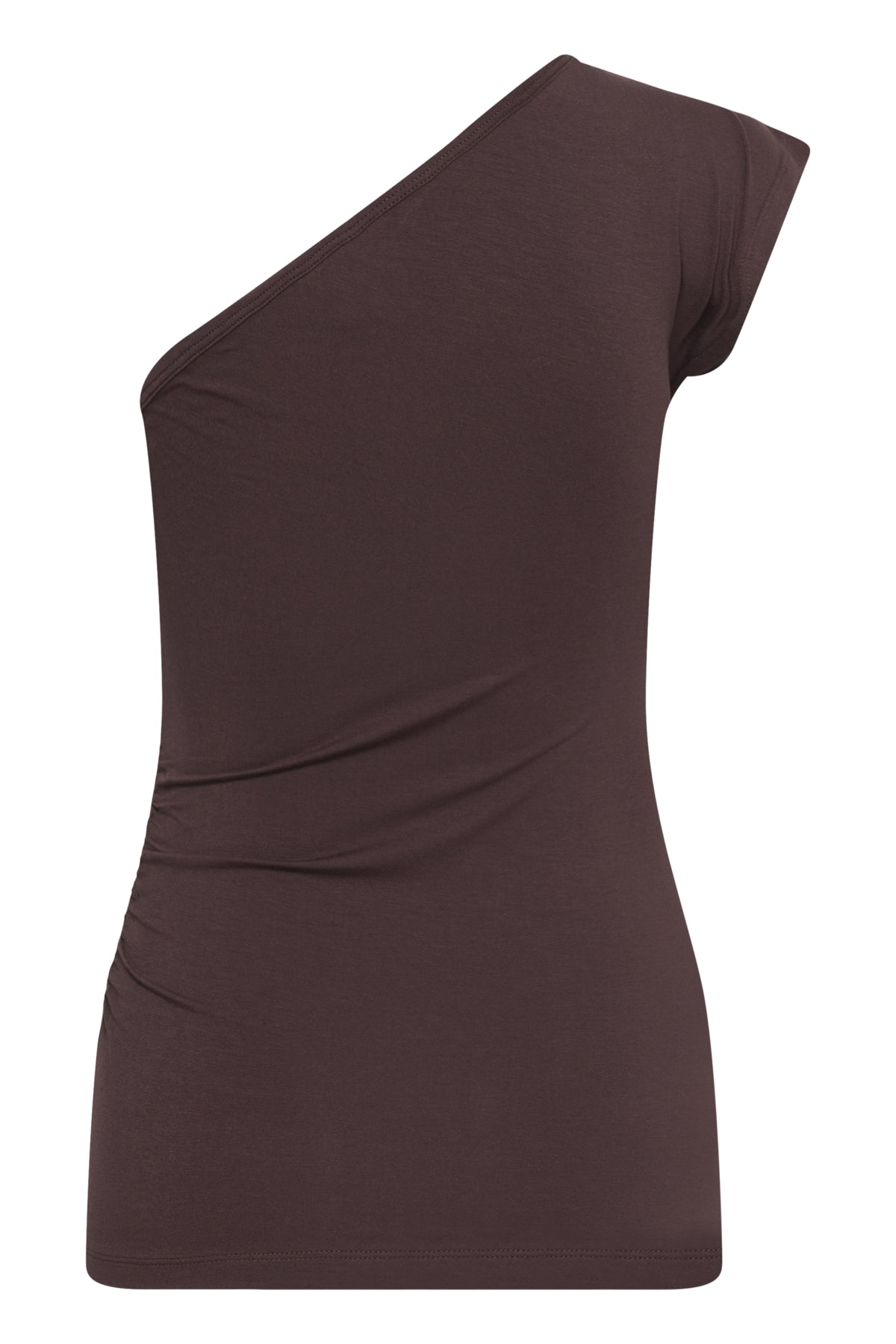 KAmaggie One Shoulder Top Fudge - 191619 - 10512664