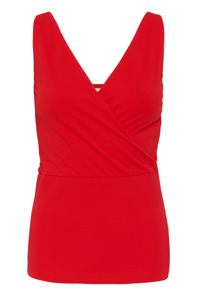 KAoleah Wrap Top Goji Berry - 181659 - 10512665 Thumbnail