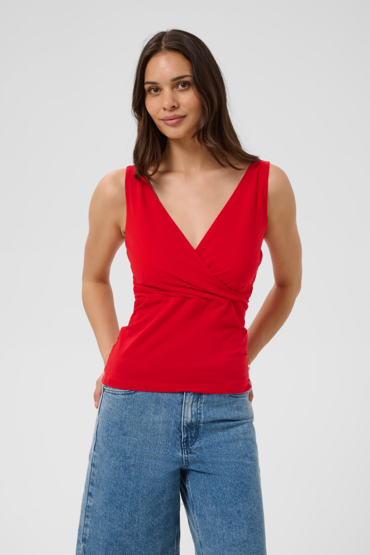 KAoleah Wrap Top Goji Berry - 181659 - 10512665
