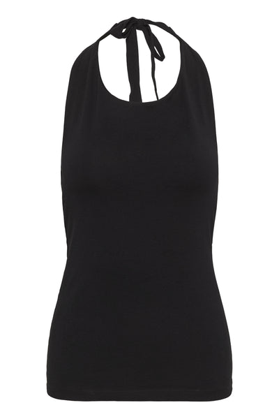 KAolea Halterneck Top Black Deep - 100121 - 10512666 Thumbnail