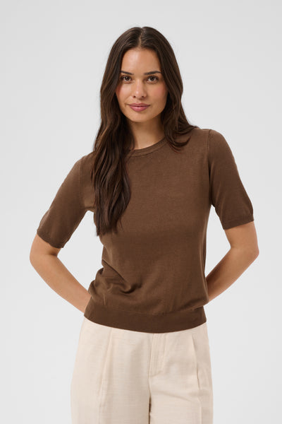 KAlizza Short Sleeve Knit Soft Silt - 181232 - 10512767 Thumbnail