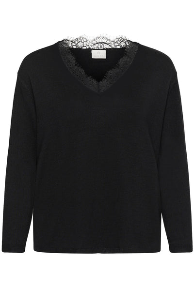 KAlizza Lace Pullover Black Deep - 100121 - 10512783 Thumbnail