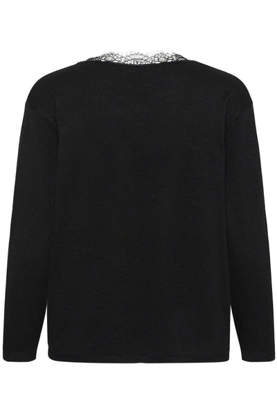KAlizza Lace Pullover Black Deep - 100121 - 10512783 Thumbnail